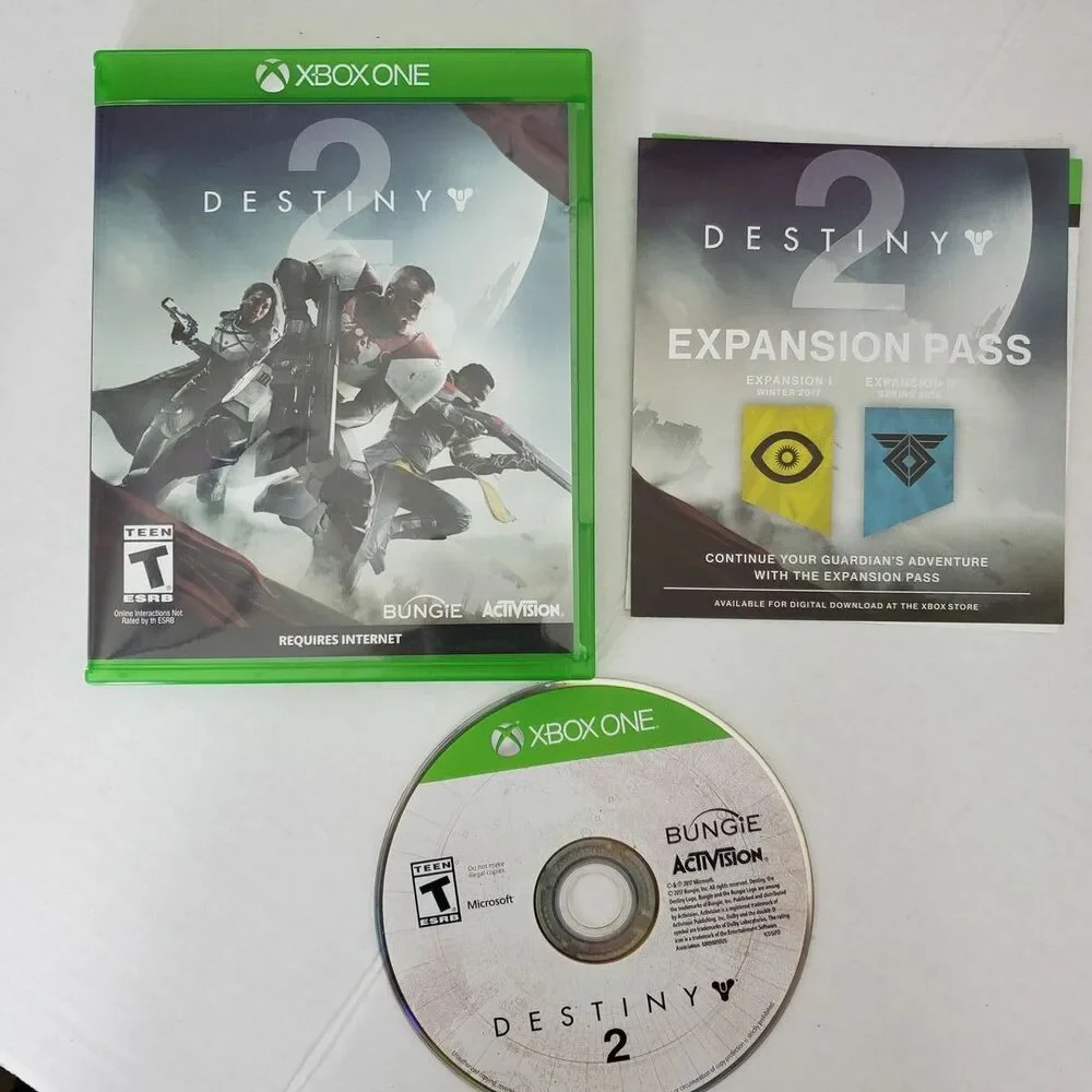Activision XBOX ONE Destiny 2 Rated Teen(T) Adventure Video Game Complete